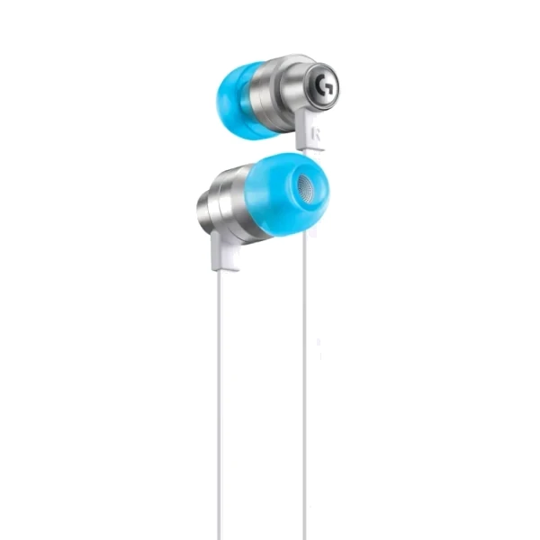 Logitech G333 VR-oordopjes met blauwe tips Logitech G333 VR-oordopjes met blauwe tips