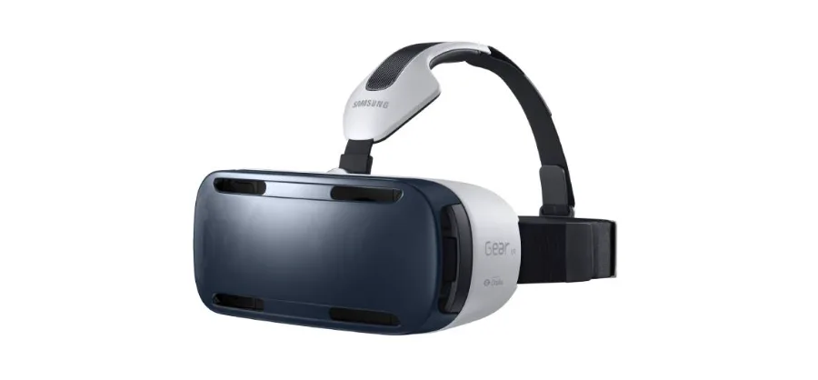 Een VR bril van Samsung