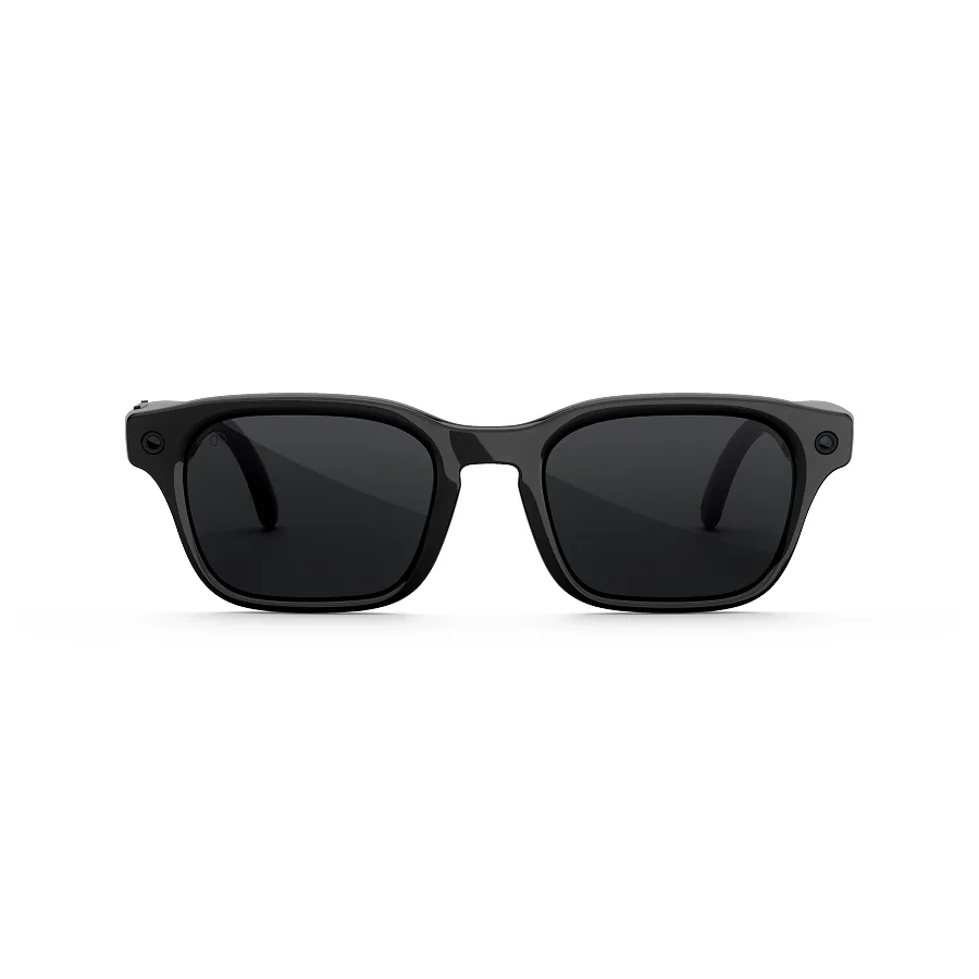 meta adventurer gepolariseerd Meta Adventurer, uitvoering Classic Black met gepolariseerde grijze glazen, recht van voren
