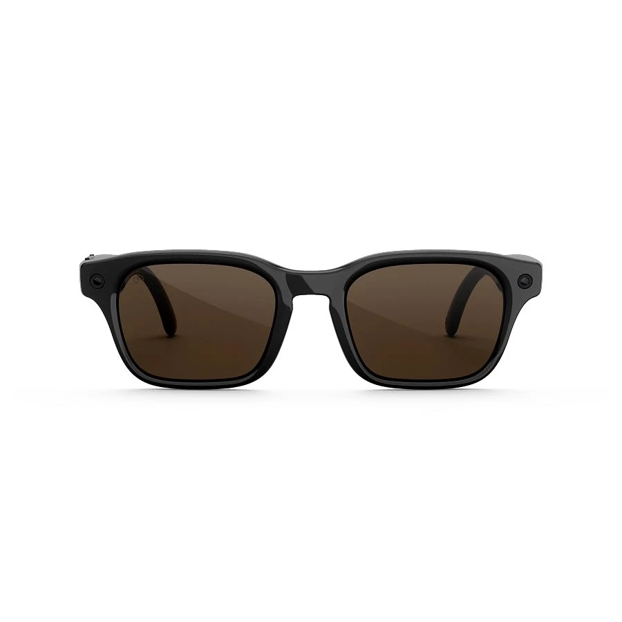 Meta Adventurer in Classic Black met Brown-glazen, recht... Meta Adventurer in Classic Black met Brown-glazen, recht van voren