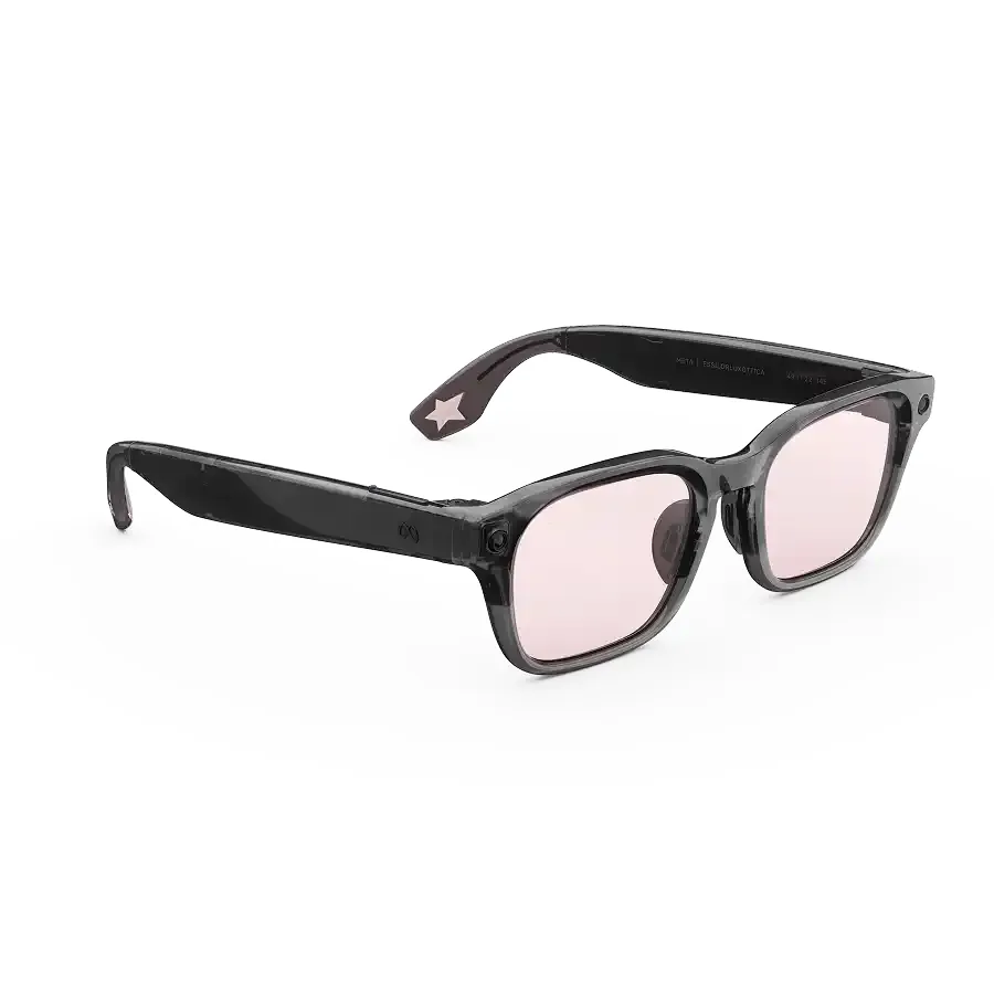 Meta Adventurer LISA Edition in Moonlit Sky met blush-glazen, van rechts