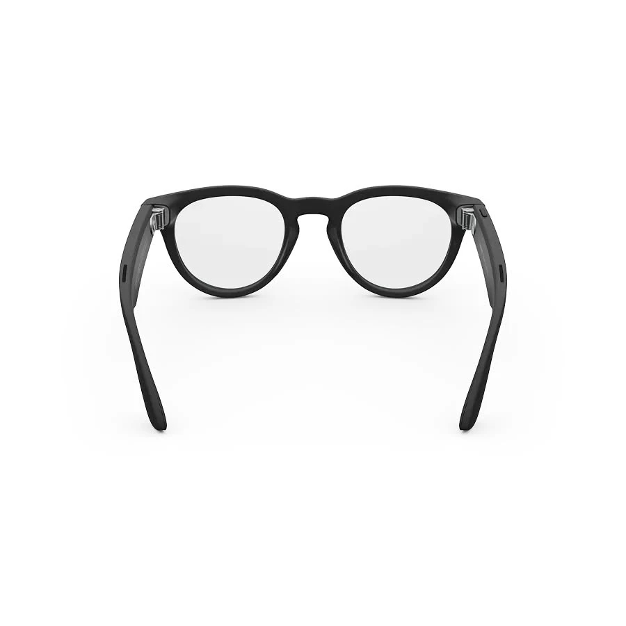 ray ban headliner meta Ray-Ban Meta Headliner in Matt Black met Clear-glazen, van achteren