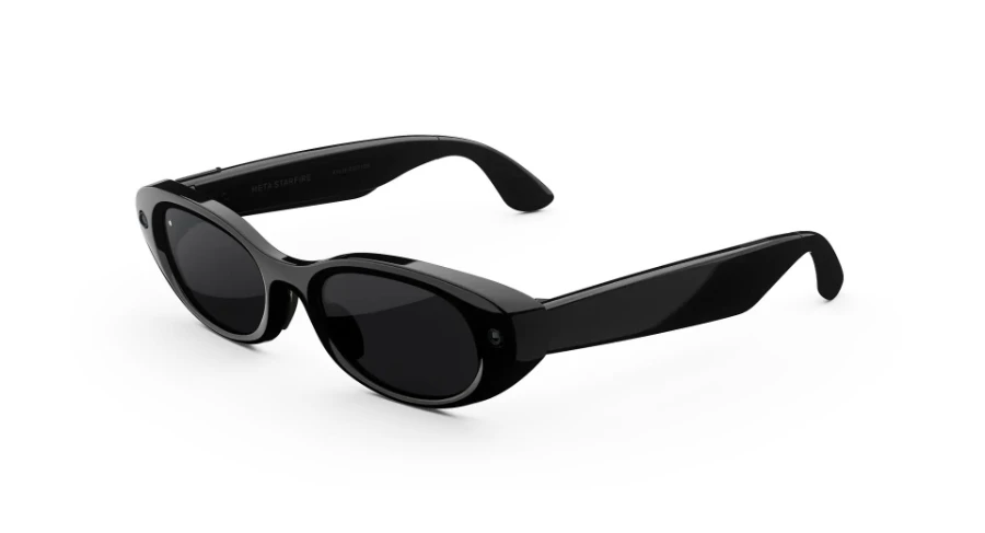 Meta Starfire Kylie Edition in Classic Black met... Meta Starfire Kylie Edition in Classic Black met Black-glazen, van links