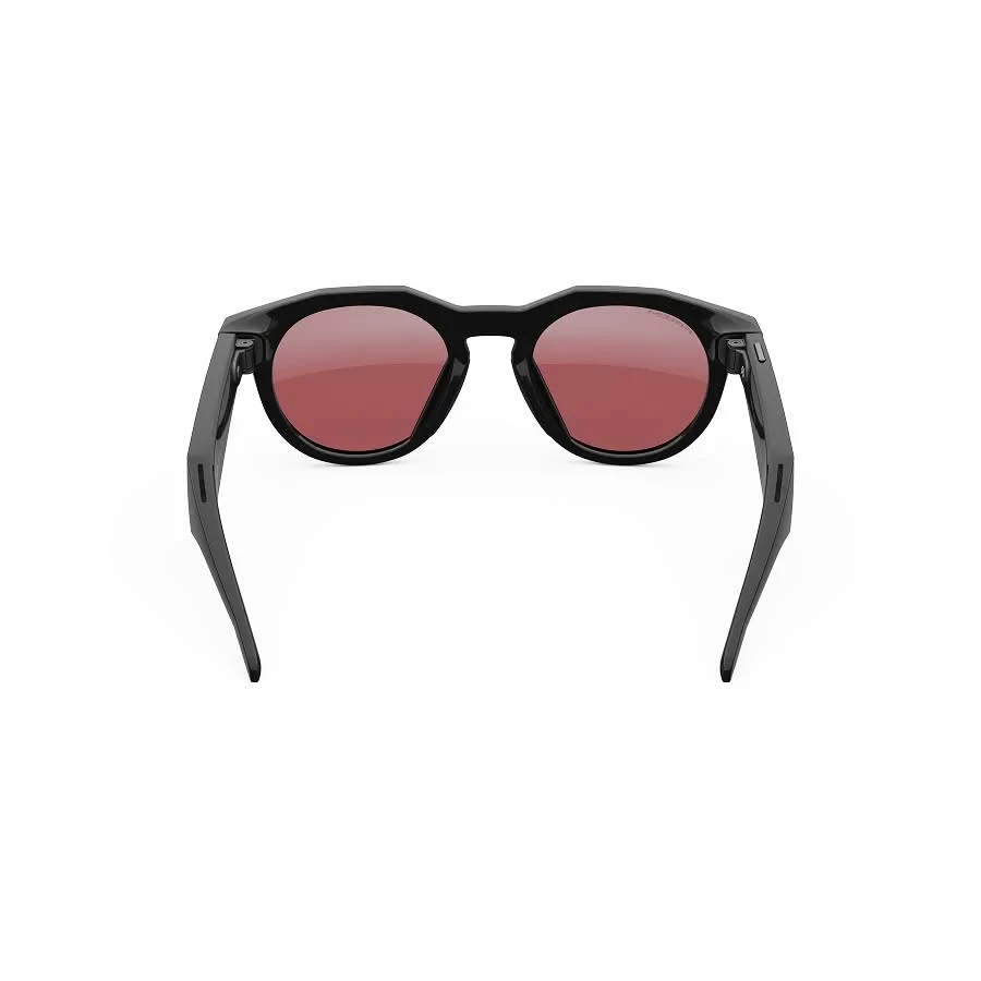 hstn meta Oakley Meta HSTN in Black met Prizm Dark Golf-glazen, van achteren