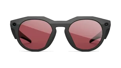 Oakley Meta HSTN in Black met Prizm Dark Golf-glazen, recht van voren