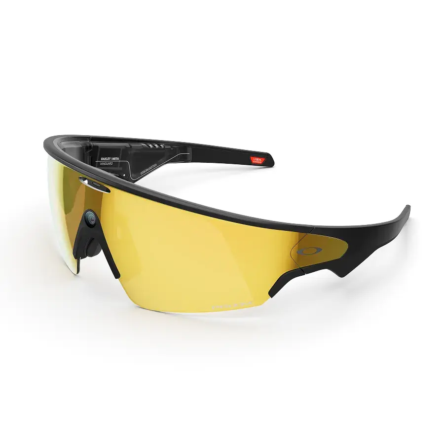 meta vanguard oakley Oakley Meta Vanguard in Black met Prizm 24K-glazen, van links